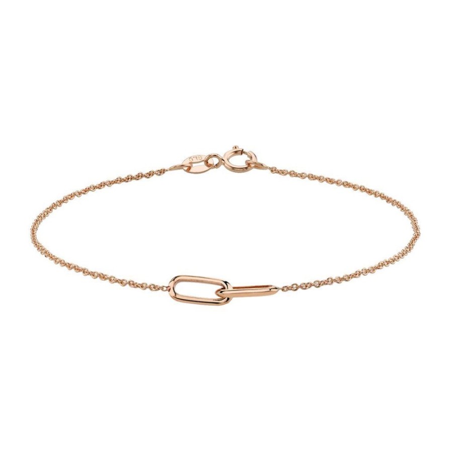 Jewelry Lizzie Mandler | Knife Edge Linked Bracelet