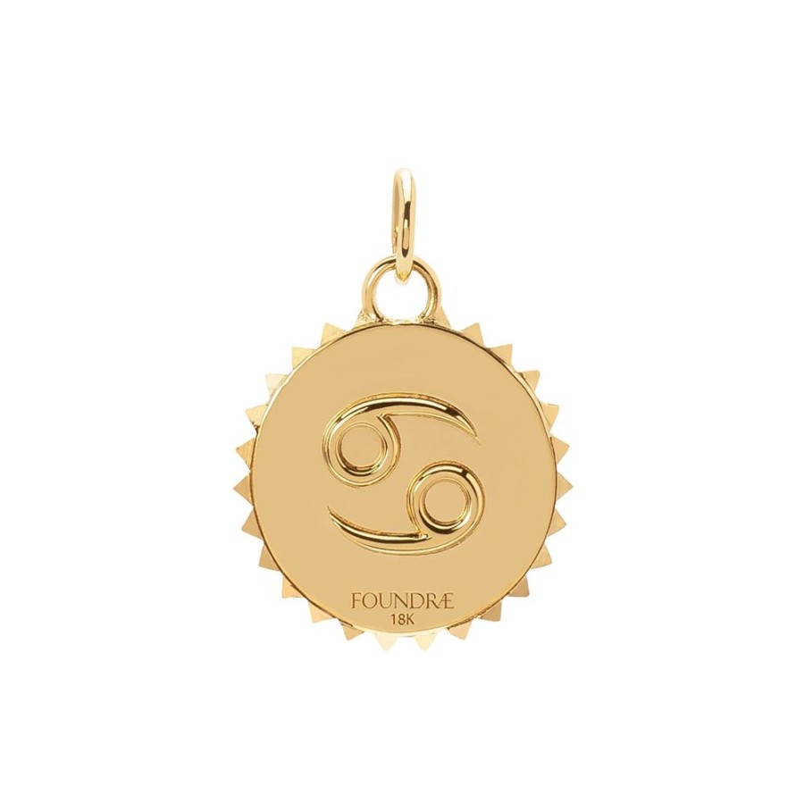 Jewelry Foundrae | Baby Zodiac Medallion - Cancer