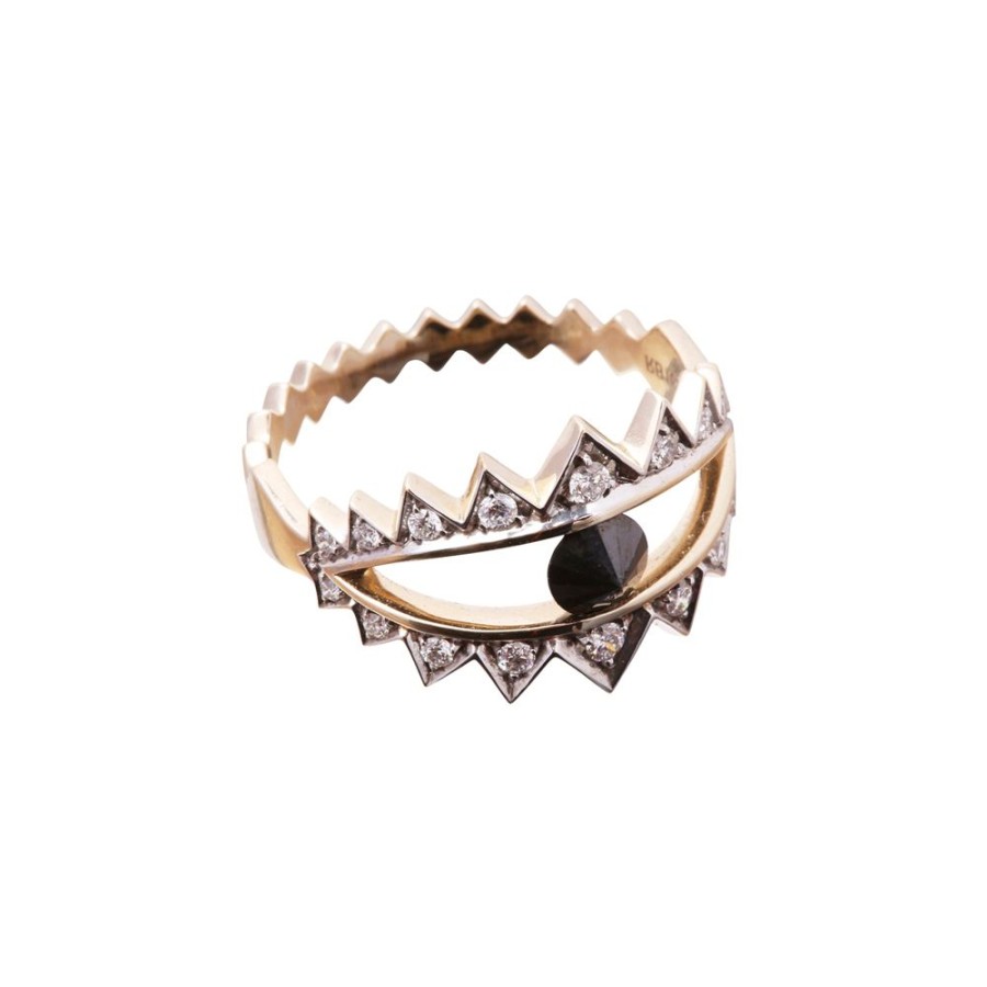 Jewelry Ara Vartanian | Black And White Diamond Ring