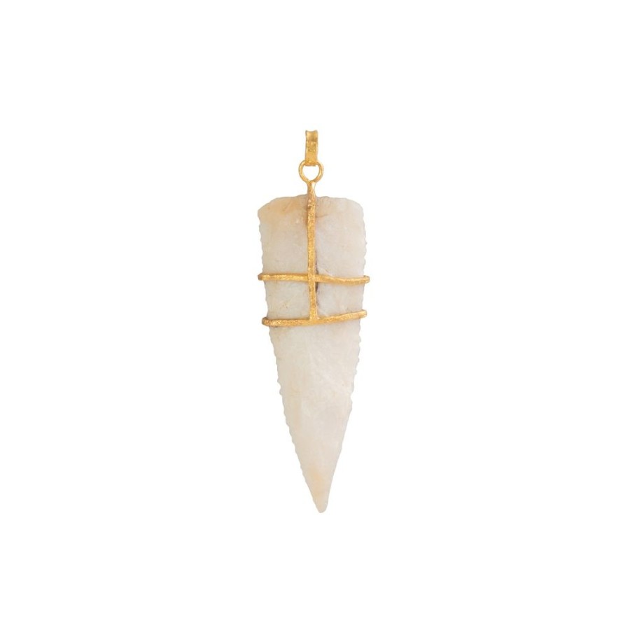 Jewelry Lou Zeldis & Liz Marx Studios | Long Island Arrowhead Pendant