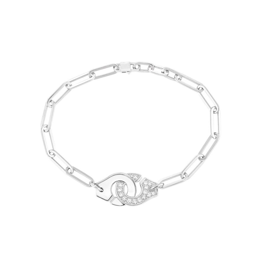 Jewelry Dinh Van | Menottes R12 White Gold Bracelet