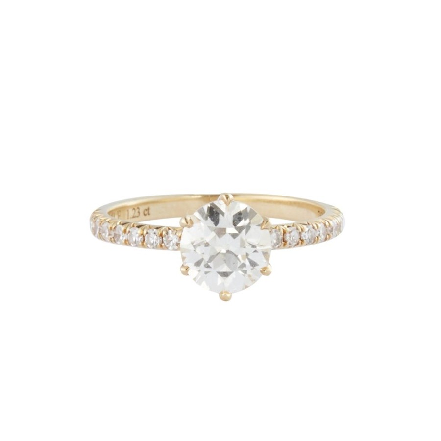 Jewelry Erstwhile | Classic Six-Prong Solitaire Ring