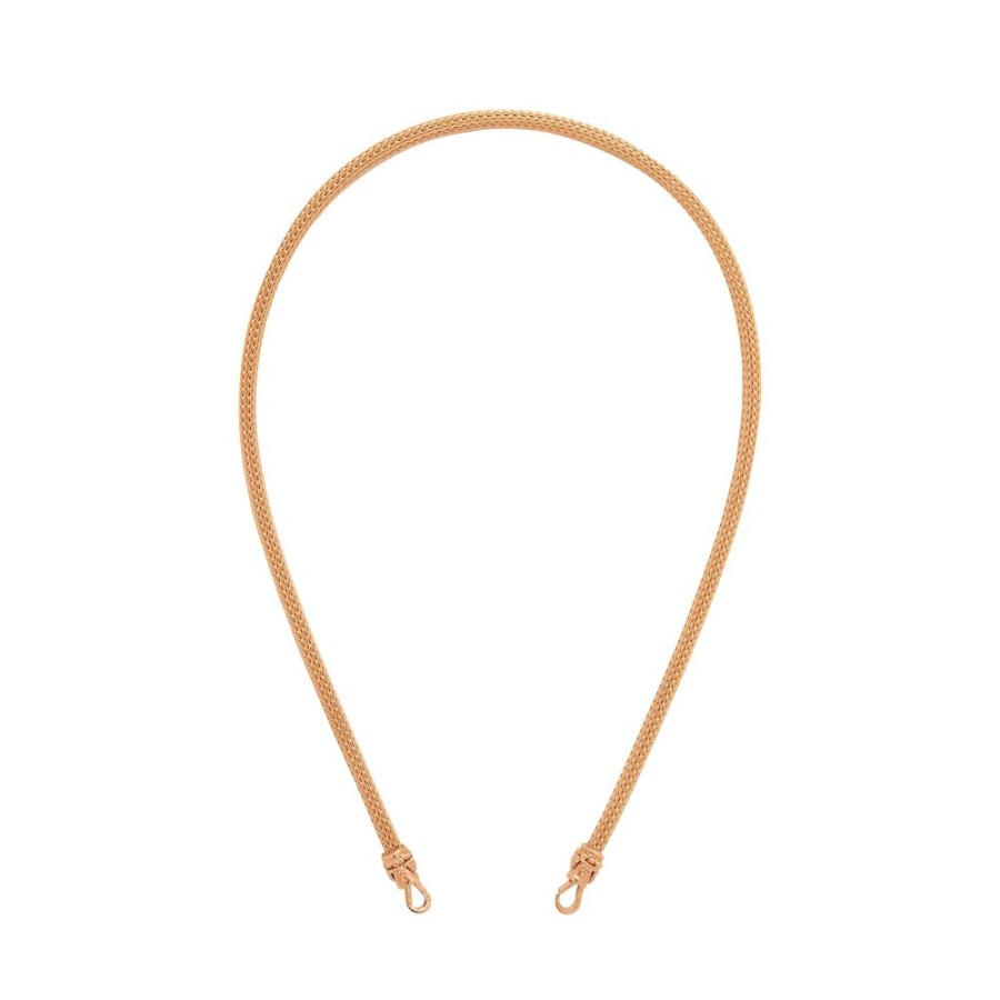 Jewelry Marie Lichtenberg | 14" Indian Chain Necklace - Rose Gold