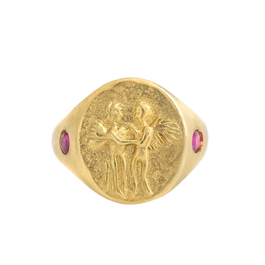 Jewelry Christina Alexiou | Ero And Psyche Signet Ring