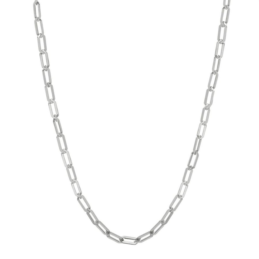 Jewelry Prasi | Mangueira Mini Fatto A Mano Chain - White Gold