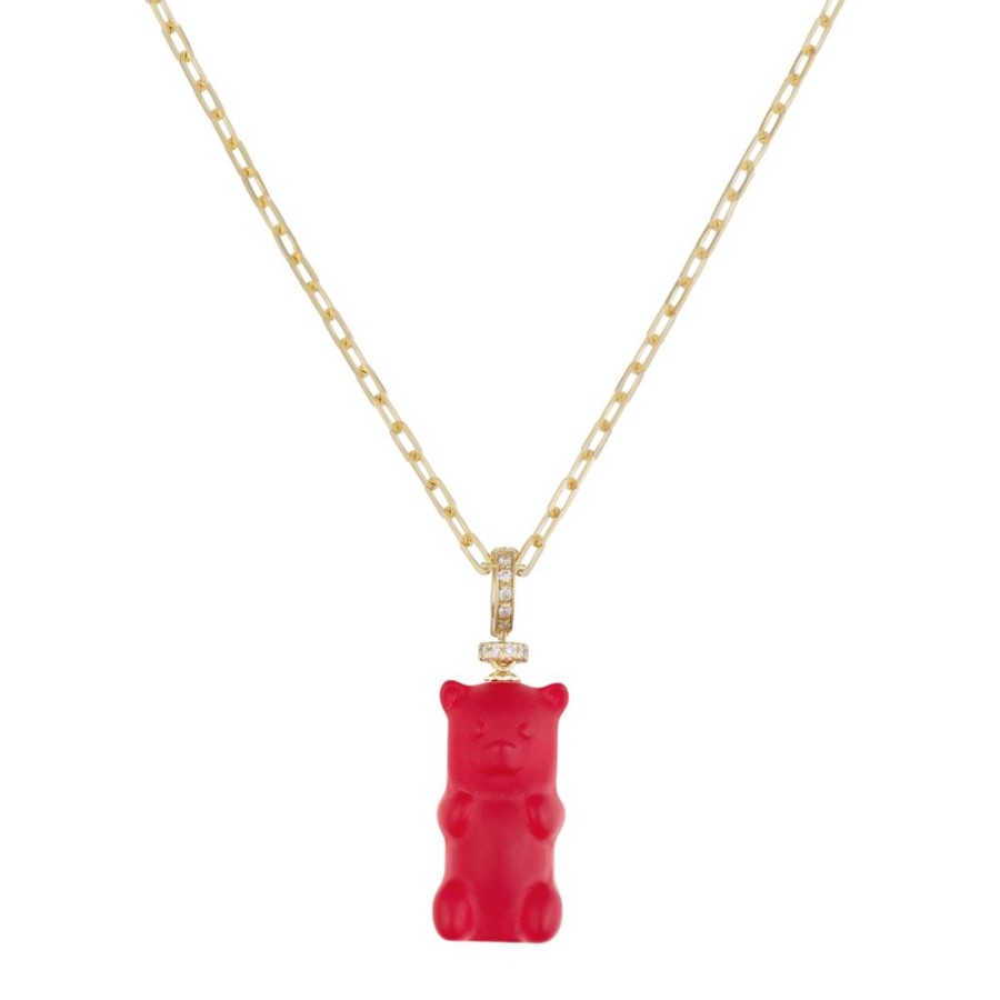 Jewelry DARKAI | Gemmy Bear Necklace - Cherry