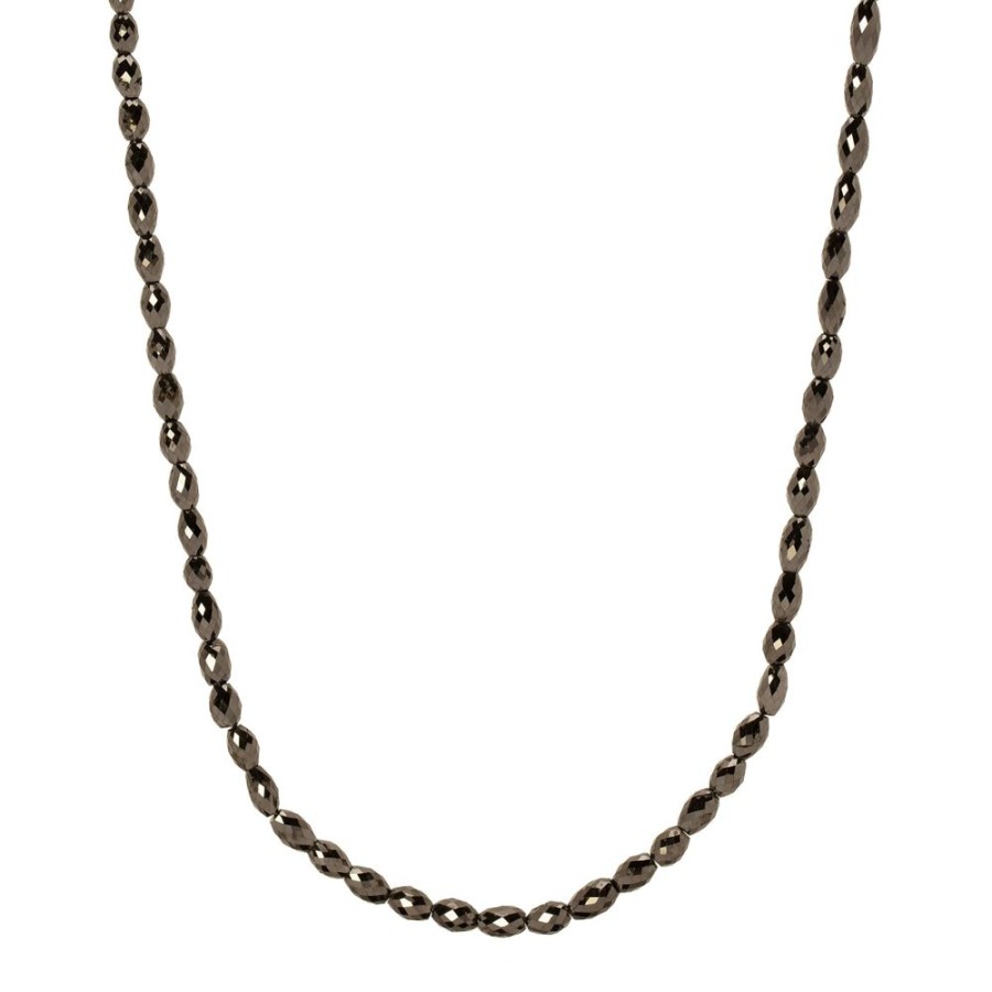 Jewelry Ara Vartanian | Briollet Black Diamond Necklace