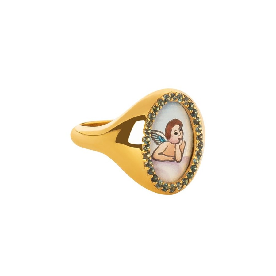 Jewelry Colette | Baby Angel Santos Signet Ring