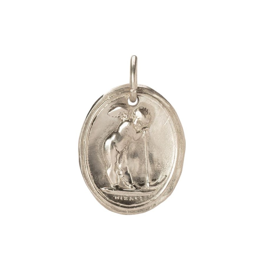 Jewelry James Colarusso | Angel Pendant - Silver