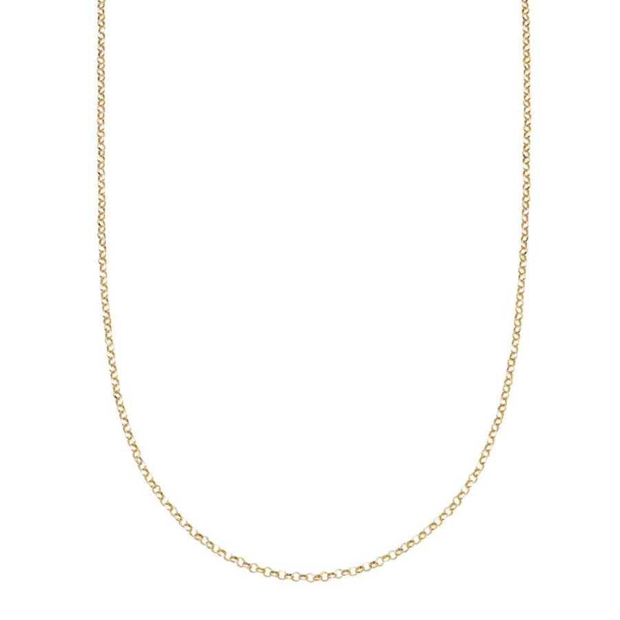 Jewelry Loquet | 20" Rolo Chain - Yellow Gold