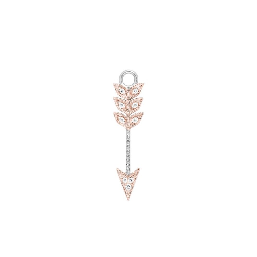 Jewelry Stone Paris | Little Big Man Charm - Rose & White Gold