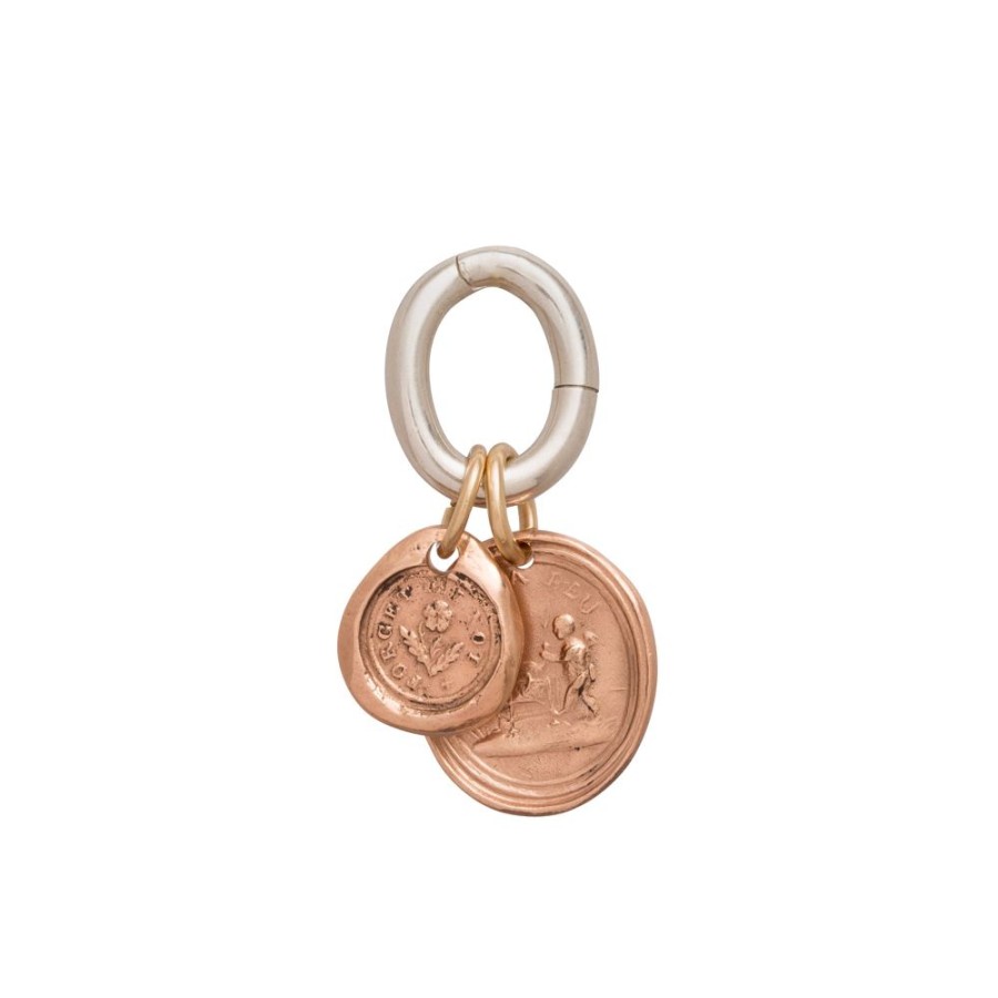 Jewelry James Colarusso | Forget Me Not Charm - Yellow Gold