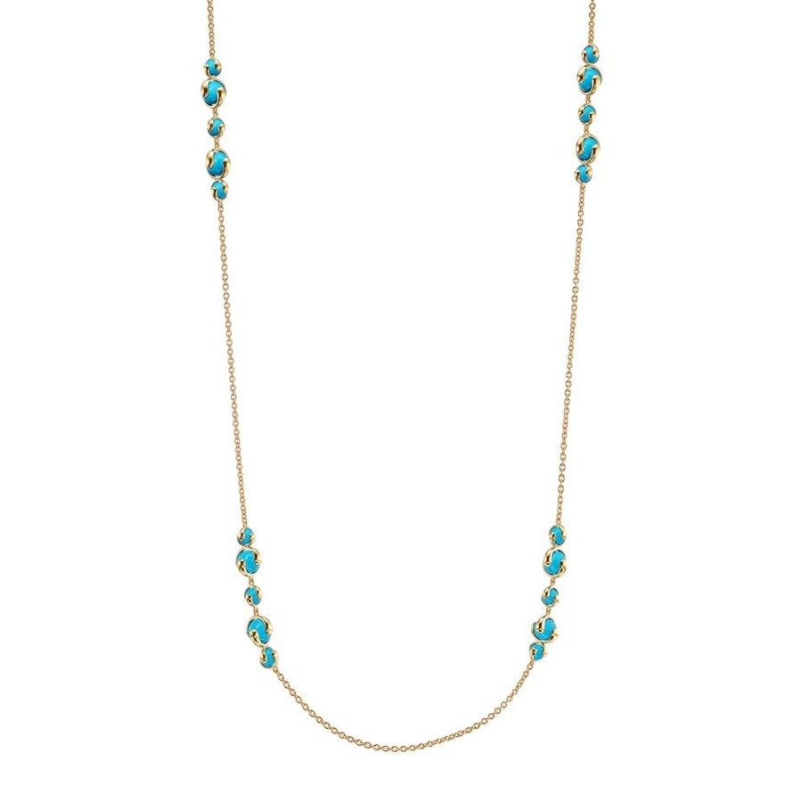 Jewelry Marina B | Cardan Cluster Necklace - Turquoise