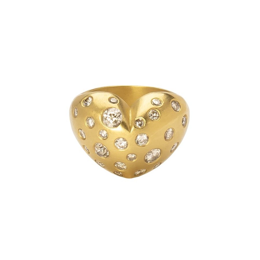 Jewelry Jenna Blake | Gypsy Heart Diamond Ring