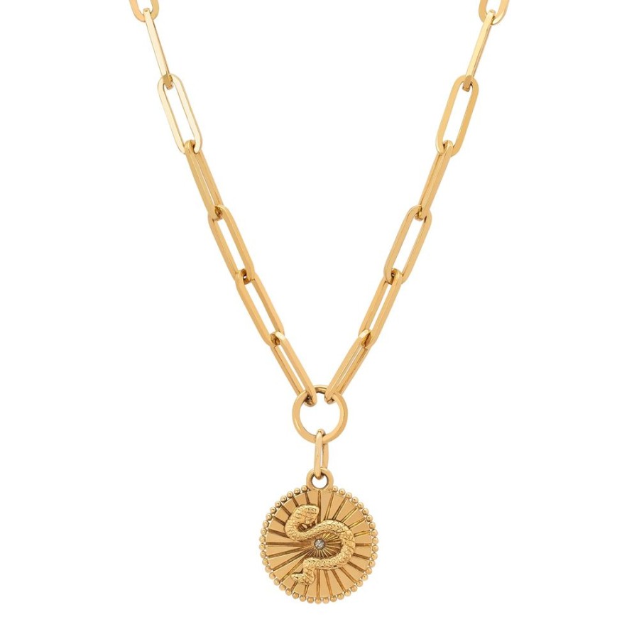 Jewelry Foundrae | Classic Fob Necklace - Baby Wholeness