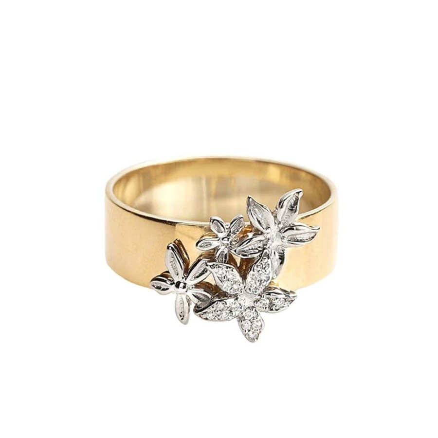 Jewelry Foundrae | Engravable Blossoms Ring