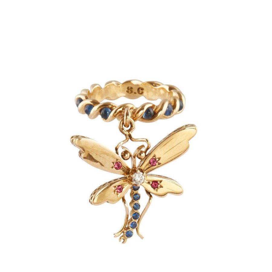 Jewelry Sylvie Corbelin | Jolie Demoiselle Dragonfly Ring