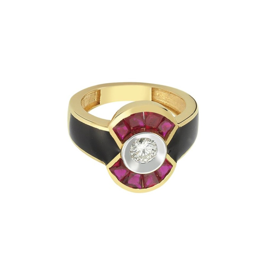 Jewelry Melis Goral | Ruby Reflection Ring