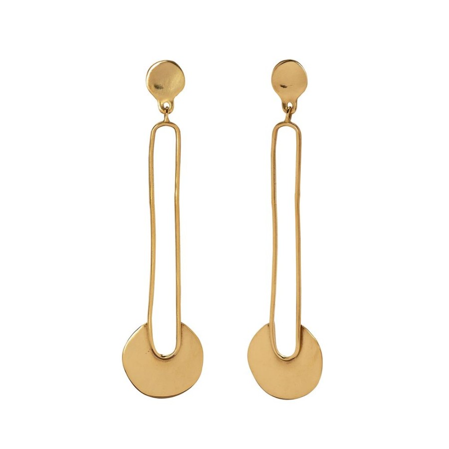 Jewelry Ariana Boussard-Reifel | Brackish Earrings - Brass