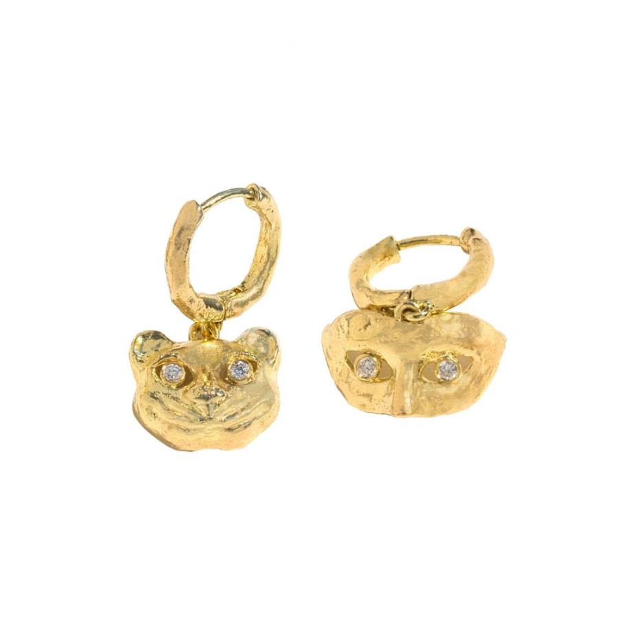 Jewelry Pamela Love | Diamond Sphinx Earrings