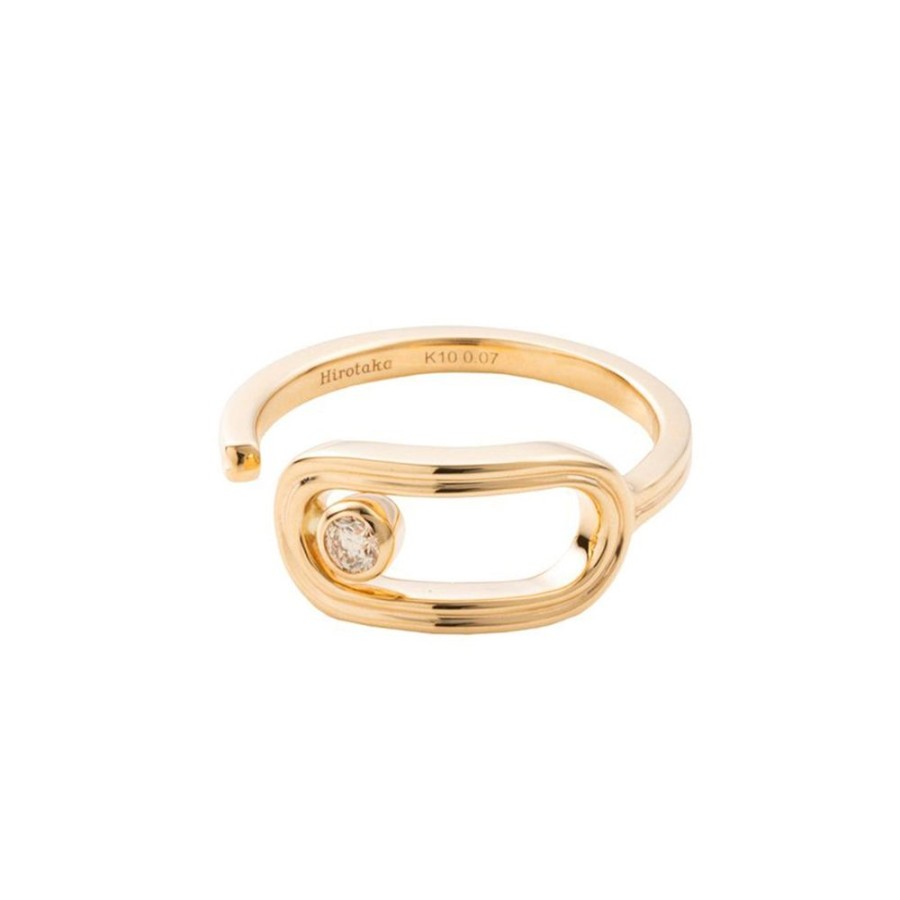 Jewelry Hirotaka | Oblong Beluga Ring