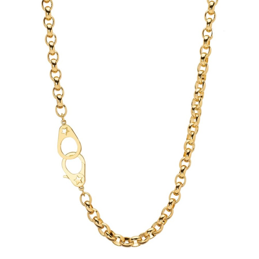 Jewelry Foundrae | Sister Hook Oversized Belcher Necklace - 16"