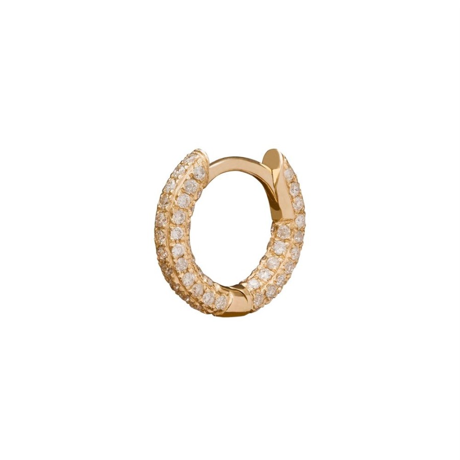 Jewelry Trouver | Five Row Huggie 6.5Mm - Yellow Gold