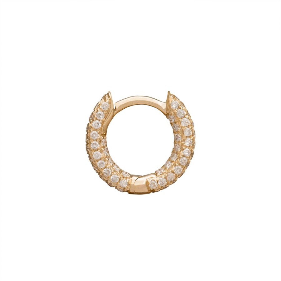 Jewelry Trouver | Five Row Huggie 6.5Mm - Yellow Gold