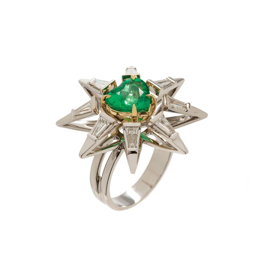 Jewelry Ara Vartanian | Emerald Pulsar Ring