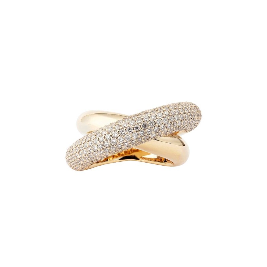 Jewelry Engelbert | Infinity Loop Ring - Half Diamond