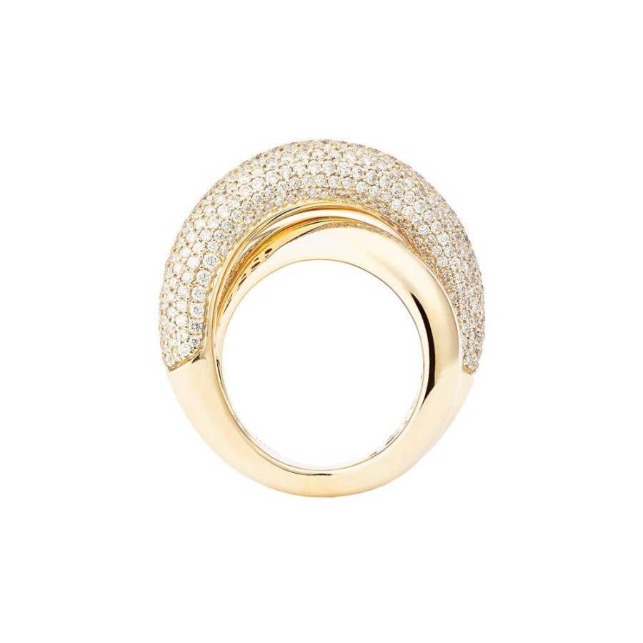 Jewelry Engelbert | Infinity Loop Ring - Half Diamond