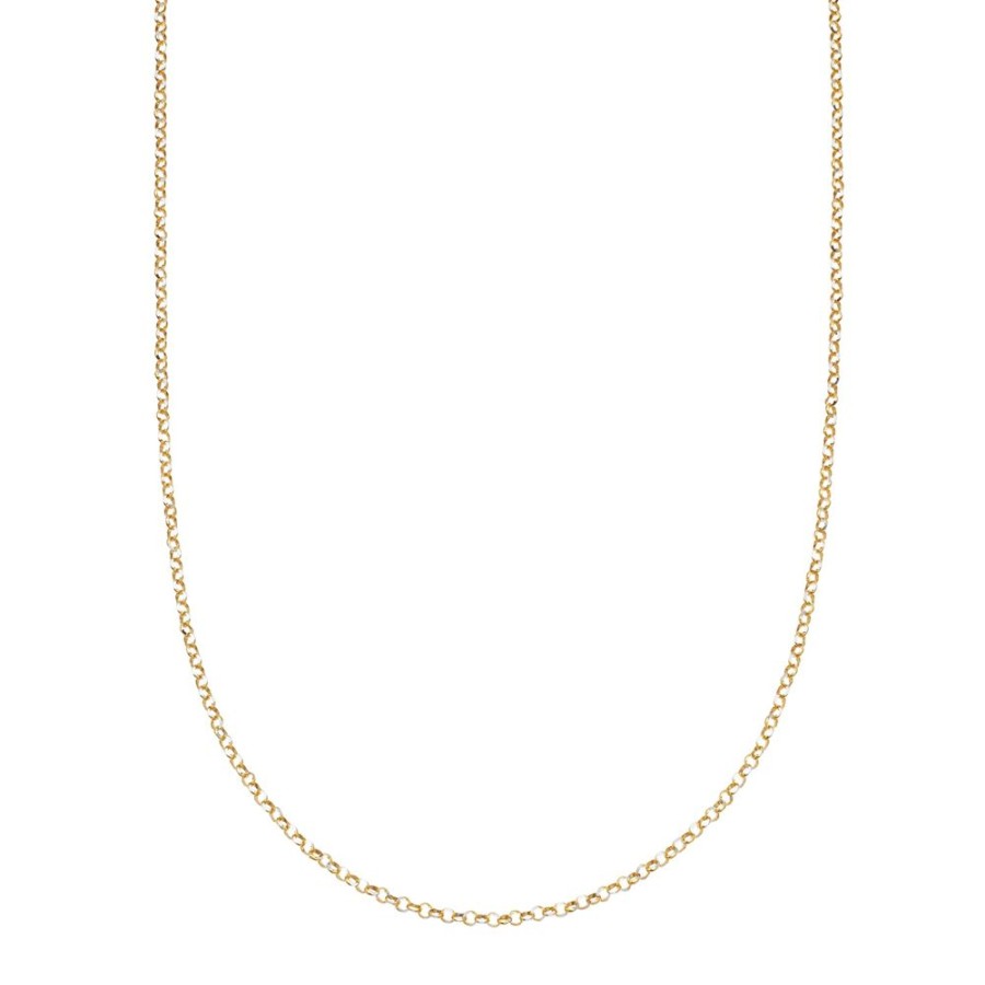 Jewelry Loquet | 18" Rolo Chain - Yellow Gold