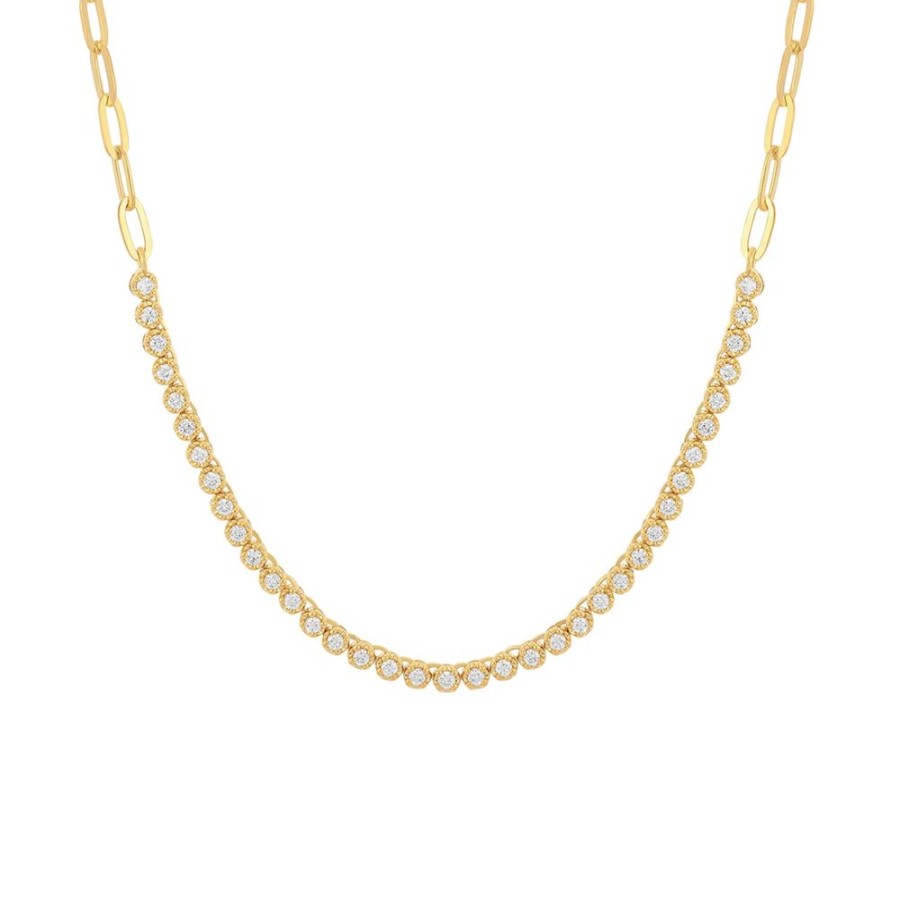 Jewelry EF Collection | Segment Mini Link Necklace