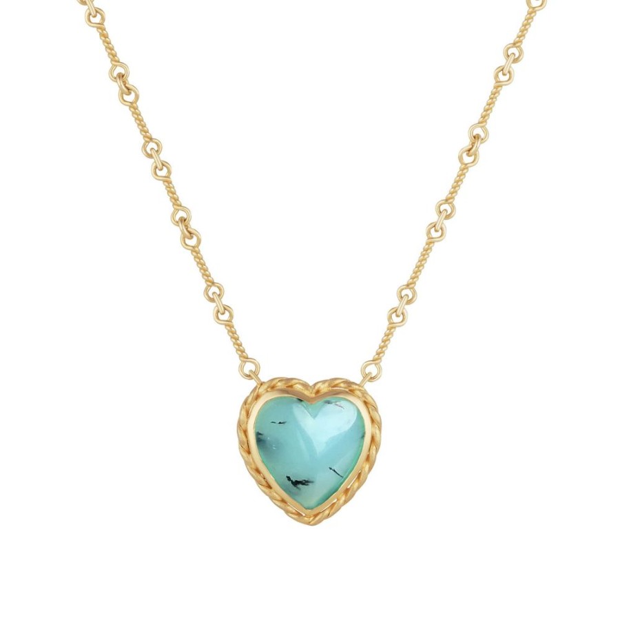 Jewelry Brooke Gregson | Heart Twist Necklace