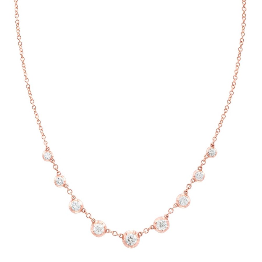 Jewelry Carbon & Hyde | Rosette Starstruck Necklace - Rose Gold