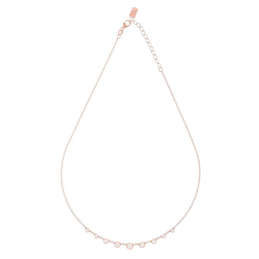 Jewelry Carbon & Hyde | Rosette Starstruck Necklace - Rose Gold