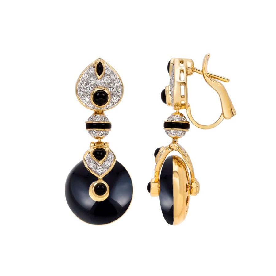 Jewelry Marina B | Baby Pneu Black Onyx Bead Set