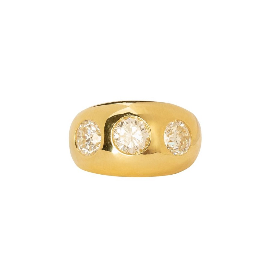 Jewelry Antique & Vintage Jewelry | Triple Diamond Gypsi Ring