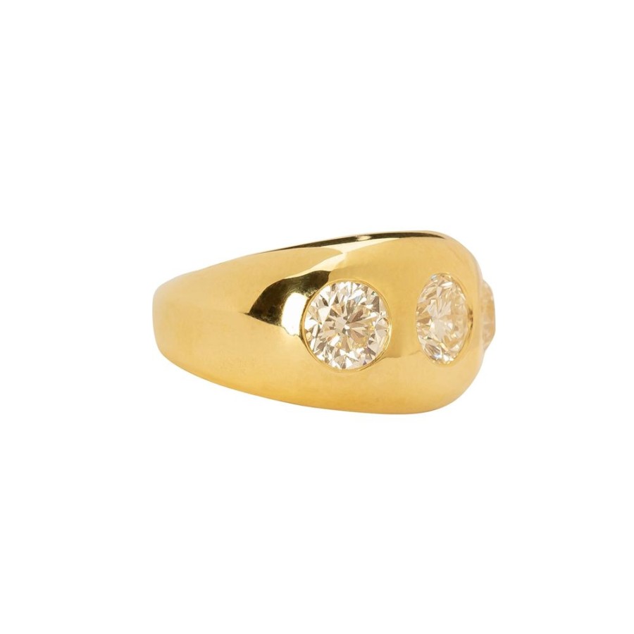 Jewelry Antique & Vintage Jewelry | Triple Diamond Gypsi Ring