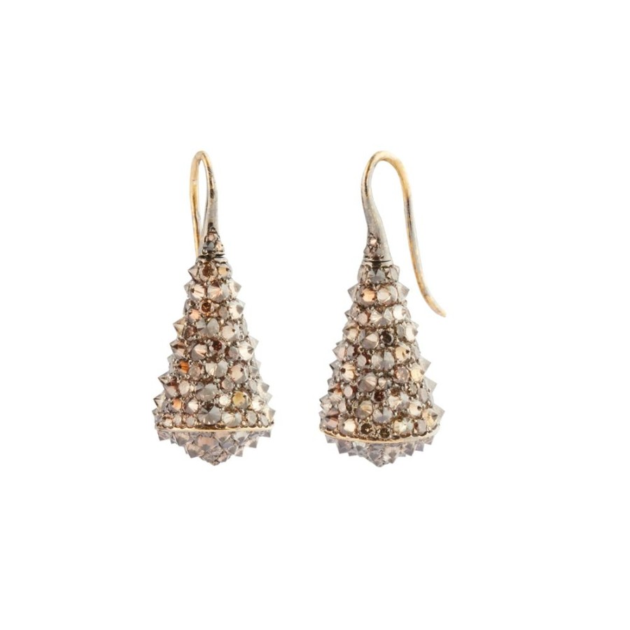 Jewelry Arunashi | Cognac Diamond Earrings