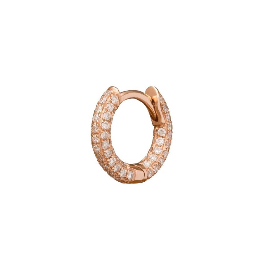 Jewelry Trouver | Five Row Huggie 6.5Mm - Rose Gold