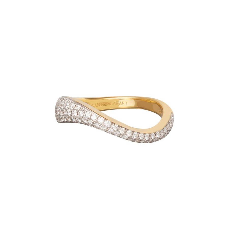 Jewelry Kavant & Sharart | Talay Flow Wave Ring - Yellow Gold