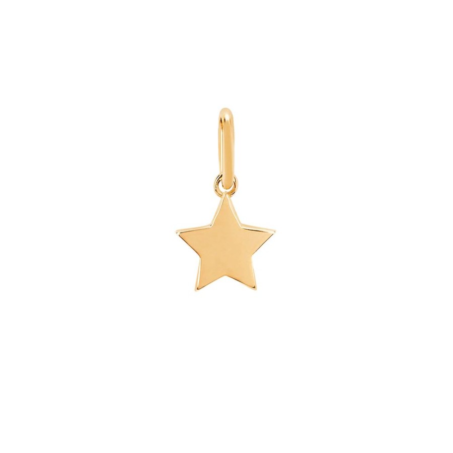 Jewelry EF Collection | Star Pendant - Yellow Gold