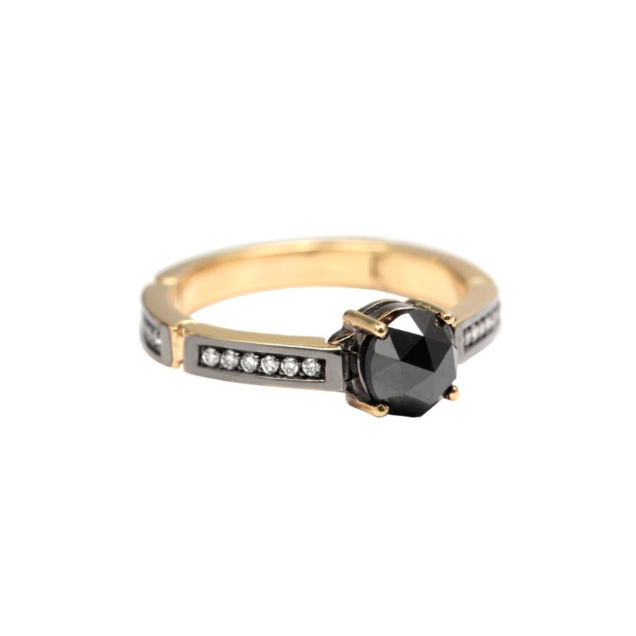 Jewelry Ara Vartanian | Black And White Diamond Ring