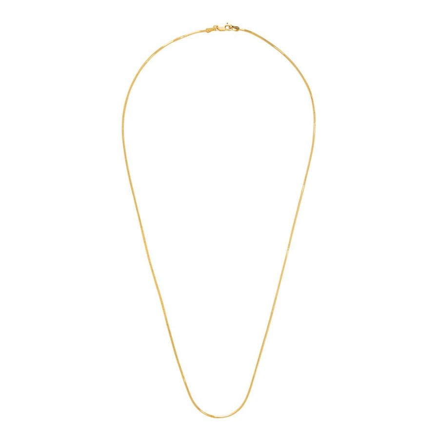 Jewelry BE Jewelry | 18" Octagonal Snake Chain - 1Mm