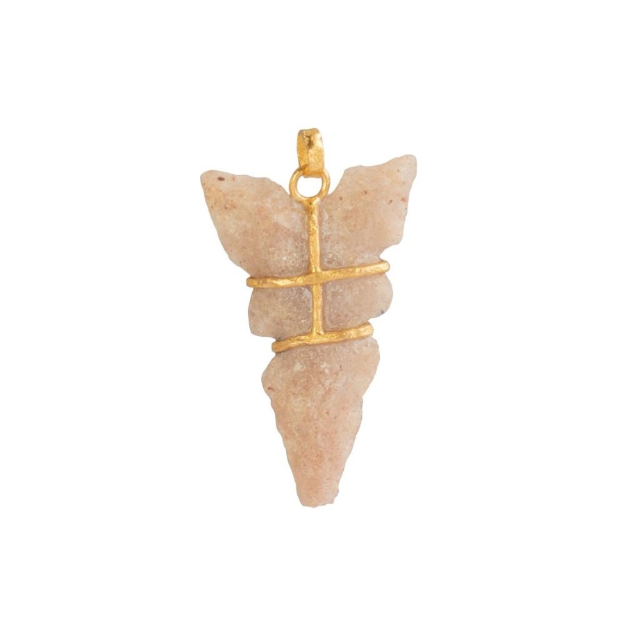 Jewelry Lou Zeldis & Liz Marx Studios | Single Drop Arrowhead Pendant