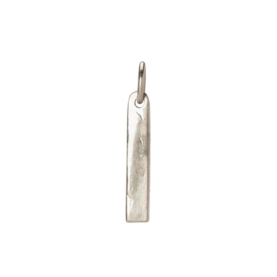 Jewelry James Colarusso | Small Bar Pendant - Silver