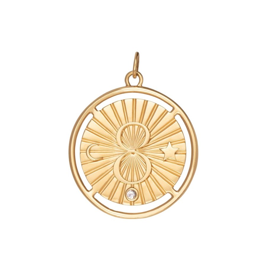 Jewelry Foundrae | Large Karma Medallion