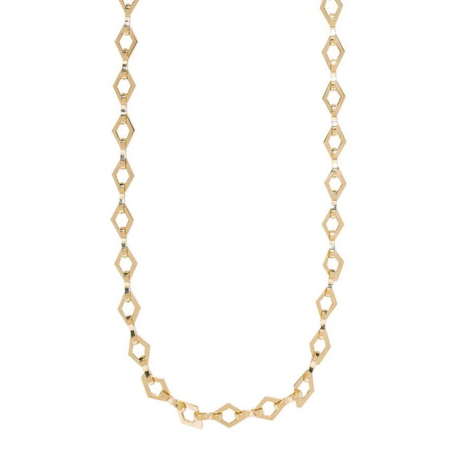 Jewelry Azlee | Lozenge Link Heavy Large Handmade Chain