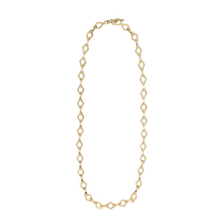 Jewelry Azlee | Lozenge Link Heavy Large Handmade Chain